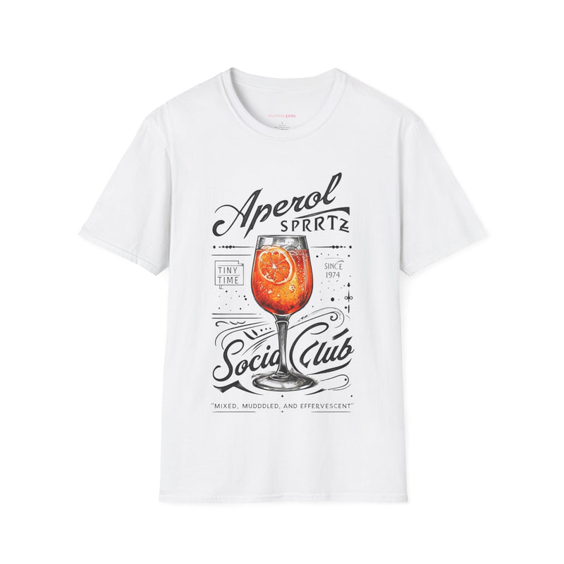 Aperol Spritz Social Club Supersoft Classic Fit Tee 🇺🇸🇨🇦