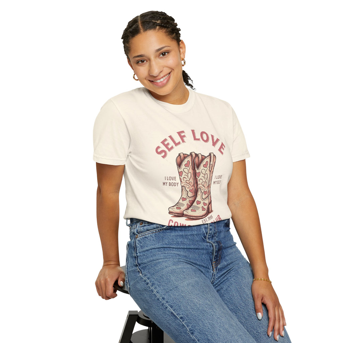 Self Love Cowgirl Club – Oversized Vintage Tee 🇦🇺